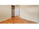 Bedroom with neutral walls, closet, and plenty of room at 8235 Auburn Ln, Westminster, CO 80031