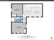Floorplan of this home shows the layout of the second floor, revealing its spacious and efficient design at 9246 Sori Ln, Highlands Ranch, CO 80126