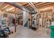 Unfinished basement offering ample space and potential for customization and extra storage at 2912 Lake Park Way, Longmont, CO 80503