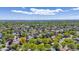 Expansive aerial view of the community showcasing abundant greenery and a tranquil, residential setting at 13323 Birch Cir, Thornton, CO 80241