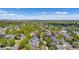 Scenic aerial view of a neighborhood with lush greenery and distant mountain views at 13323 Birch Cir, Thornton, CO 80241