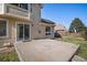 Home featuring a private patio and lush backyard perfect for relaxing or entertaining guests at 8825 Fairview Oaks Pl, Lone Tree, CO 80124