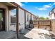Backyard with patio and fenced yard, providing privacy and outdoor enjoyment at 1211 E 26Th Ave, Denver, CO 80205