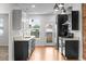 Modern kitchen featuring stainless steel appliances and sleek cabinetry at 1211 E 26Th Ave, Denver, CO 80205