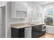 Modern kitchen featuring stainless steel appliances and ample counter space at 1211 E 26Th Ave, Denver, CO 80205