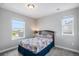 Bright bedroom with a large window letting in natural light and a cozy quilt on the bed at 3453 Pacific Peak Dr, Broomfield, CO 80023