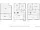Detailed floor plan showcasing layout for first, second, and third floor at 6220 Salvia St, Arvada, CO 80403