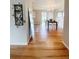 Inviting dining area with hardwood floors and sliding door at 3000 Billings St, Aurora, CO 80011