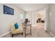 Bedroom featuring neutral paint, carpeted floors, natural light, and an open doorway at 23612 Pondview Pl # A, Golden, CO 80401