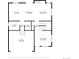 First floor plan featuring kitchen, dining area, Gathering room, laundry, garage, bath, hall and living room at 2908 Open Sky Way, Castle Rock, CO 80109