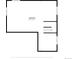 Basement floor plan featuring a large basement room and a stairway at 2908 Open Sky Way, Castle Rock, CO 80109