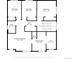 Second floor plan featuring bedrooms, hall, primary bedroom, primary bath, and W.I.C at 2908 Open Sky Way, Castle Rock, CO 80109