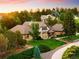 Beautiful single-Gathering home with manicured lawn, mature trees, and a welcoming walkway to the front door at 17053 E Jamison Ave, Centennial, CO 80016