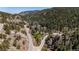 Captivating aerial view of mountain roads, and lush greenery, with a river running at 41 Silver Spruce, Boulder, CO 80302