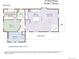 Detailed floor plan of the home's main level, showcasing the layout of the rooms and their dimensions at 41 Silver Spruce, Boulder, CO 80302