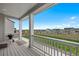 Covered porch area with nice views at 1172 Elbridge Cir, Elizabeth, CO 80107