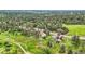 Spacious lot with mature trees providing privacy for this home in a lush neighborhood at 5583 Thunder Hill Rd, Parker, CO 80134