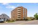 Exterior view featuring balconies and landscaping, showcasing the apartment building's overall curb appeal and design at 850 20Th St # 201, Boulder, CO 80302