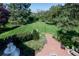 Expansive backyard and brick patio offer ample space for outdoor living and entertaining at 4845 S Gaylord St, Cherry Hills Village, CO 80113