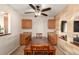 Dining room with table and seating for eight at 902 S Yukon St, Lakewood, CO 80226