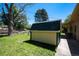 Outdoor storage shed, perfect for storing gardening tools and equipment at 2744 S Newton Way, Denver, CO 80236