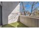 Balcony with turf flooring and views of the surrounding landscape at 6470 S Dayton St # K12, Englewood, CO 80111