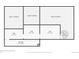 Second floor plan featuring open lofts and storage, with stairs down at 6470 S Dayton St # K12, Englewood, CO 80111
