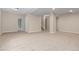 Large basement space with neutral walls, and carpet flooring, perfect for recreation or storage at 2510 E 160Th Pl, Thornton, CO 80602