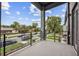 Spacious balcony with sleek railings and a scenic neighborhood view and modern architecture at 1302 N Stuart St, Denver, CO 80204