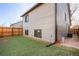 Side yard with fence and some landscaping at 10731 W 63Rd Ave # A, Arvada, CO 80004
