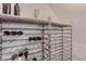 A wine rack in a dedicated space, great for wine storage at 3530 E 8Th Ave, Denver, CO 80206