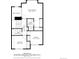 Second floor plan features primary bedroom with ensuite bath and two additional bedrooms at 7925 W Layton Ave # 605, Littleton, CO 80123