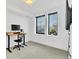 Home office with standing desk and window at 1403 Yates St, Denver, CO 80204