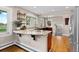 Modern kitchen with granite countertops and stainless steel appliances at 2601 N Clayton St, Denver, CO 80205