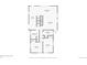 First floor layout of home features kitchen, living room, bedrooms, laundry and bathroom at 10381 Hondah Dr, Littleton, CO 80127