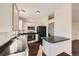 Kitchen with stainless steel appliances and dark countertops at 137 S Bedford Ave, Castle Rock, CO 80104