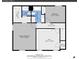 Detailed floorplan of a home showcasing the primary bedroom, bedroom, bathroom and closets spaces at 6527 S Yarrow Way, Littleton, CO 80123