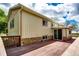 Spacious deck with stone accents perfect for outdoor entertaining at 73 N Dutch Valley Rd, Bennett, CO 80102