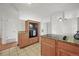 The spacious kitchen features tiled floor, granite countertops, and modern appliances at 2235 Edgewood Dr, Boulder, CO 80304