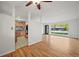 Bright living room with hardwood floors and easy access to kitchen and front door at 2235 Edgewood Dr, Boulder, CO 80304