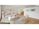Bright and airy living room with stylish furniture and beautiful hardwood floors at 2235 Edgewood Dr, Boulder, CO 80304