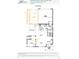 First floor plan featuring a spacious kitchen, dining area, living room, office, and a two-bay garage at 11196 Vibrato Ln, Parker, CO 80134