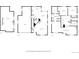 Detailed floor plan showing the layout of the home's basement, garage, and three floors at 129 N Irvington St, Aurora, CO 80018