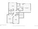 Second floor plan showing the bedrooms, bathrooms and closets at 19131 E Garden Pl, Centennial, CO 80015