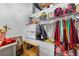 Functional closet space with shelving for storage and organization at 1555 California St # 419, Denver, CO 80202