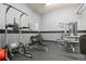 Exercise room equipped with machines, weights, and fitness accessories for a complete workout at 1555 California St # 419, Denver, CO 80202