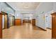 Hallway leading to elevators and office doors at 1555 California St # 419, Denver, CO 80202