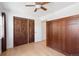 Bedroom with Murphy bed and closet storage at 11 W Ellsworth Ave # 22, Denver, CO 80223
