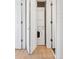 Convenient laundry closet with stackable washer and dryer at 11 W Ellsworth Ave # 22, Denver, CO 80223