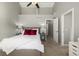 Cozy main bedroom featuring a ceiling fan, plush carpet, and neutral tones at 9758 Laredo St # 37C, Commerce City, CO 80022